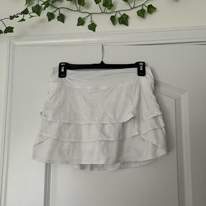 athleta white skort